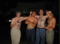 Shirtless Faggots